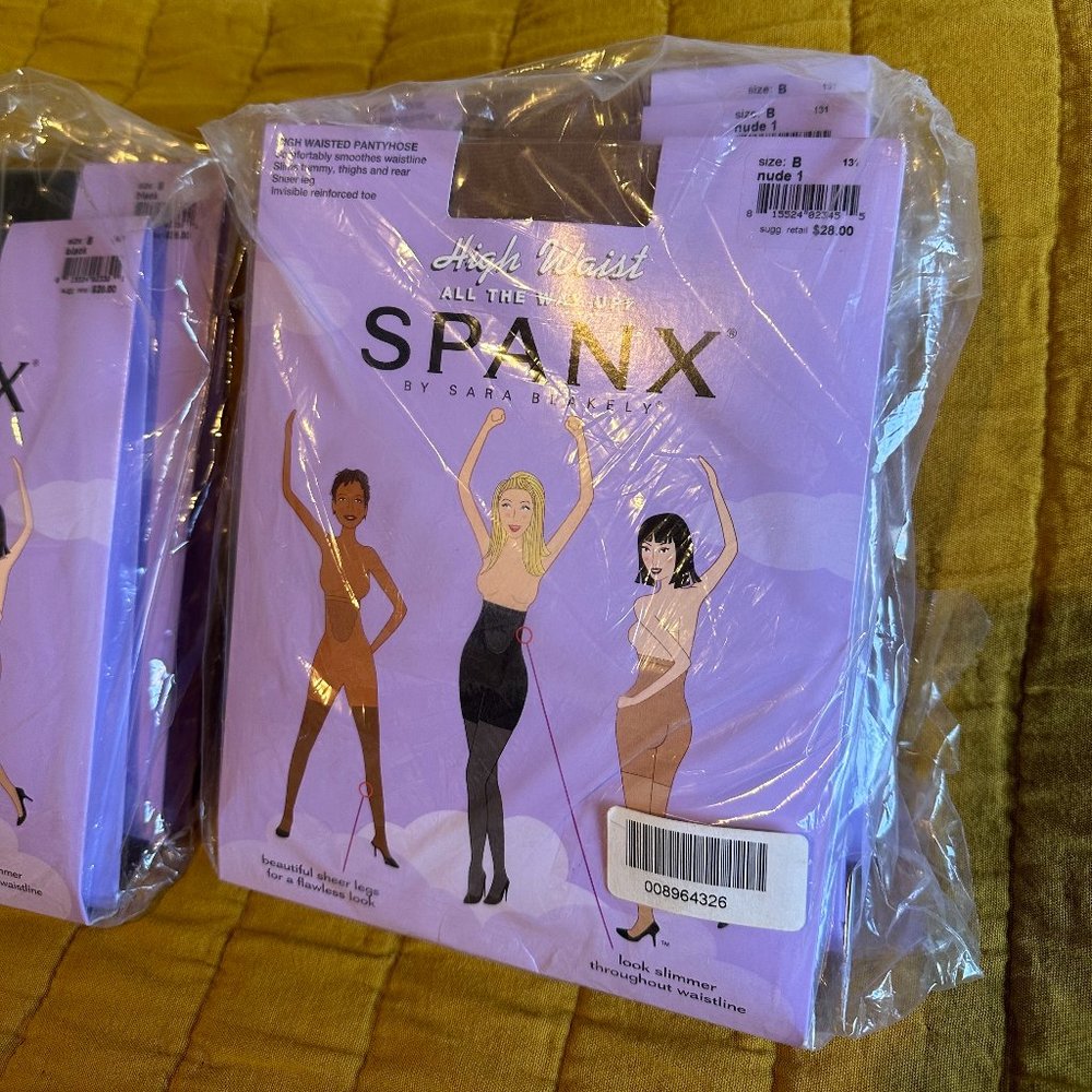 Brand New Spanx Pantyhose – Nude size B